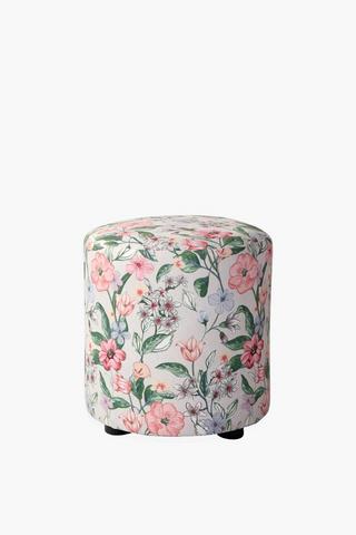 Cala  Floral Ottoman