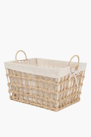 Limearch Knotted Utility Basket, Large