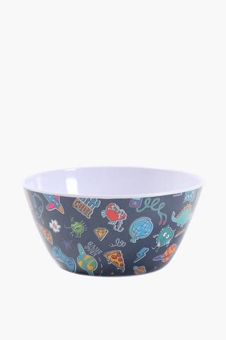 Melamine Addo Doodle Bowl