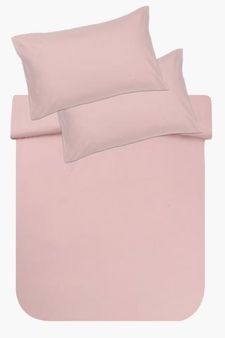 Soft Touch Plain Duvet Cover Set