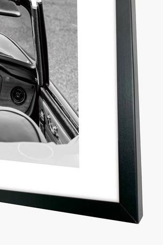 Framed Vintage Car Canvas, 40x60cm