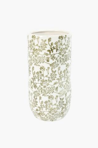 Paisley Floral Vase, 30cm