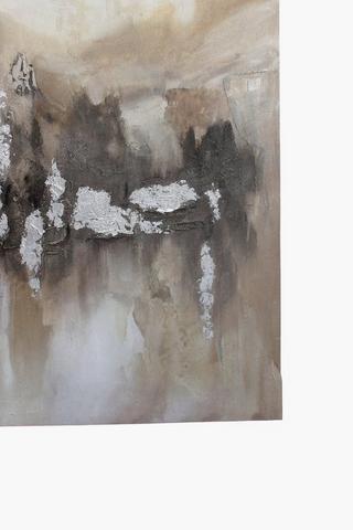 Hand Painted Abstract Canvas, 70x100cm