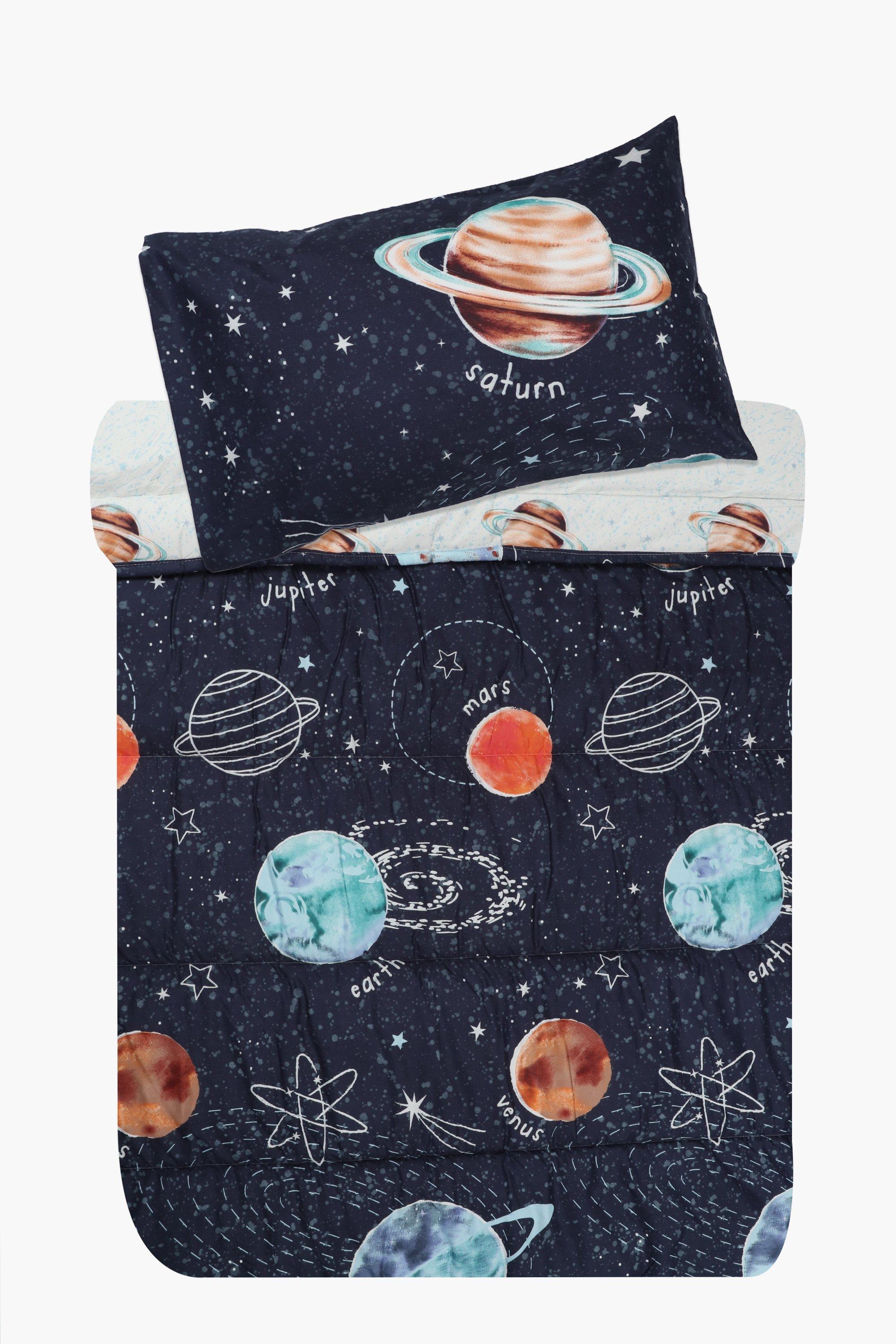 Soft Touch Glow Maclear Space Reversible Comforter Set