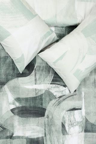 Polycotton Himeville Abstract Duvet Cover Set