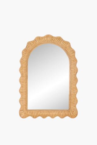 Bamboo Arch Mirror, 70x100cm