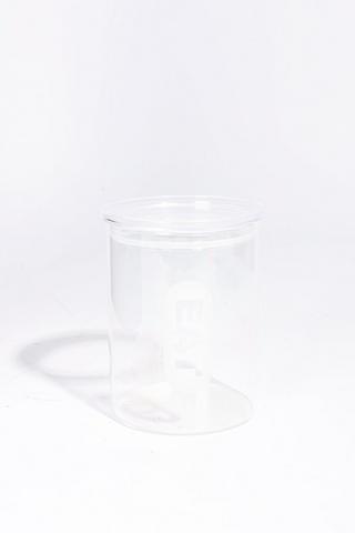 Medium Frosted Glass Jar