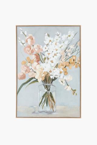 Hand Painted Orchid Bouquet Canvas, 70x100cm
