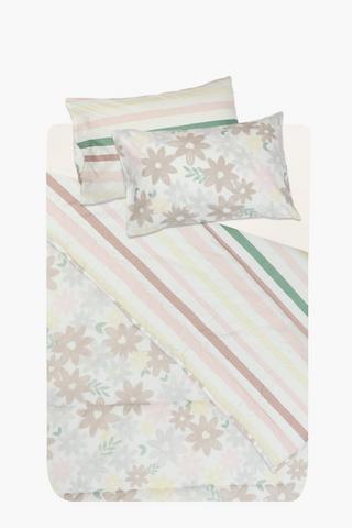 Soft Touch Amahle Flower Reversible Comforter Set
