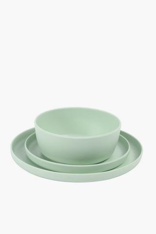 Matt Melamine Dinner Plate