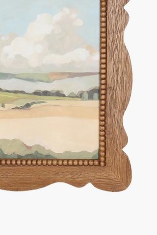 Framed Coutryside Canvas, 40x40cm