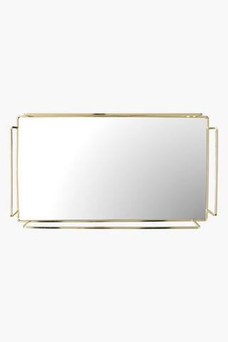 Rio Mirror Decor Tray, 40cm