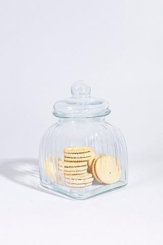 Glass Cookie Jar 3l