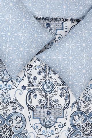 Polycotton Pomeroy Reversible Duvet Cover Set