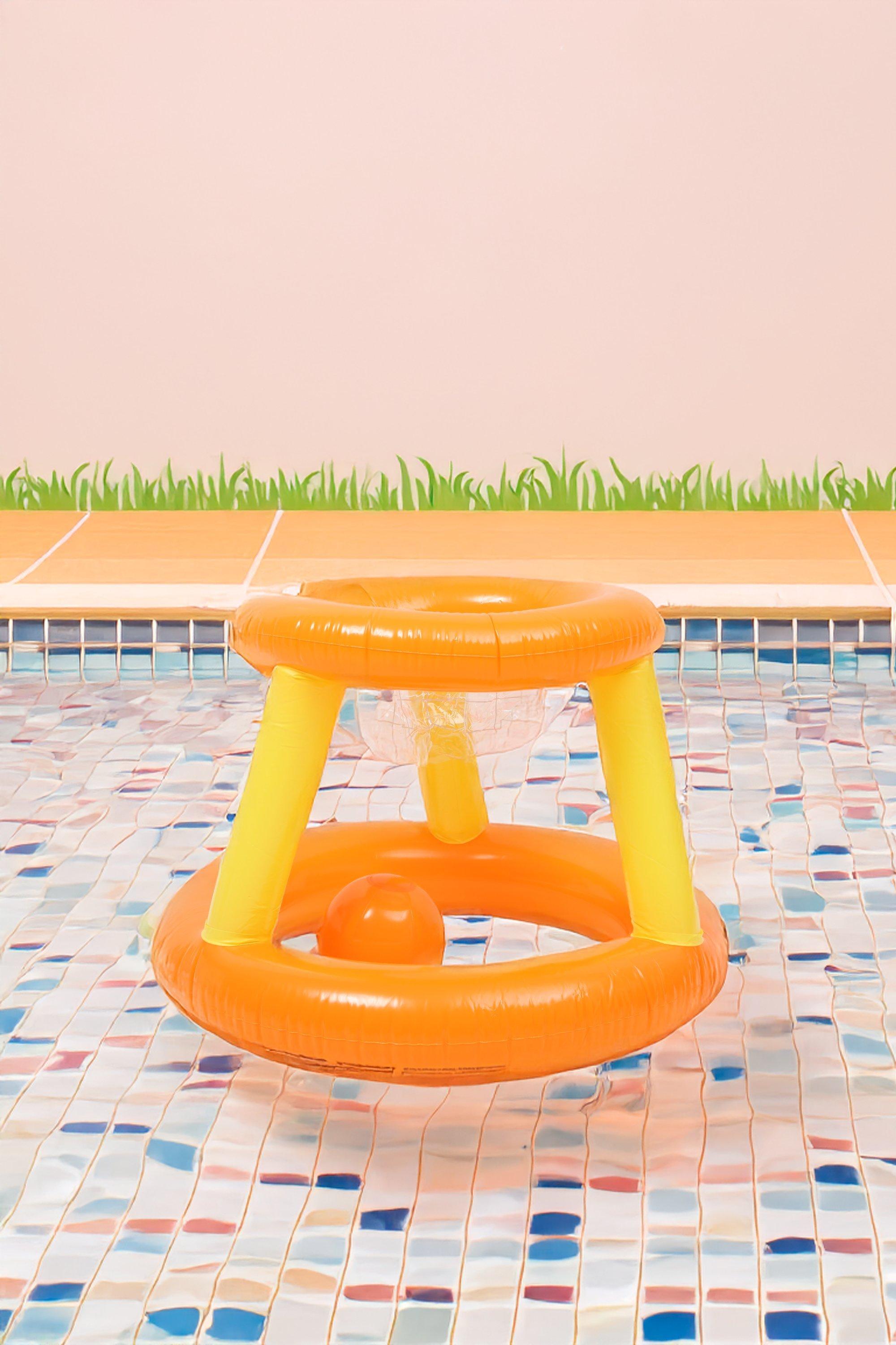 Inflatable Hoops Game Pool Set
