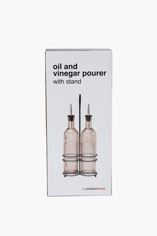 Glass Oil And Vinegar Pourer