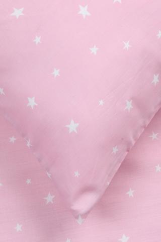 Polycotton Carrington Star Reversible Fitted Sheet
