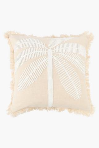 Premium Jacquard Indewe Palm Feather Filled Scatter Cushion, 60x60cm