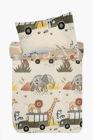 Soft Touch Redford Jungle Drive Reversible Comforter Set