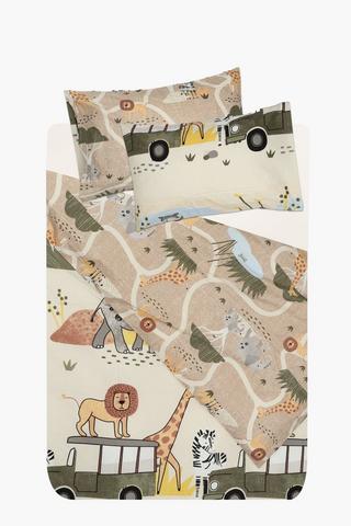 Soft Touch Redford Jungle Drive Reversible Comforter Set