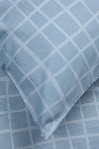 Polycotton Check Reversible Fitted Sheet