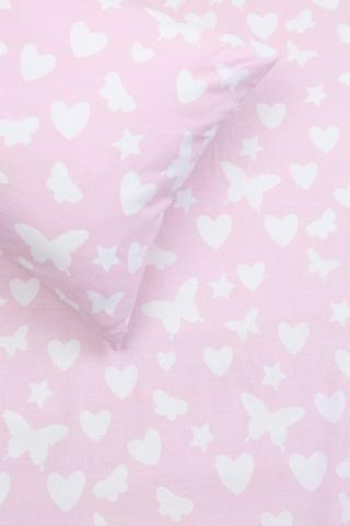 Anika Butterfly Cotton Fitted Sheet