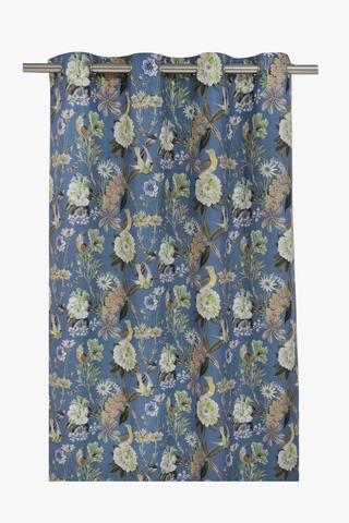 Extra Premium Eyelet U&G Wild Printed Lined Curtain, 140x225cm