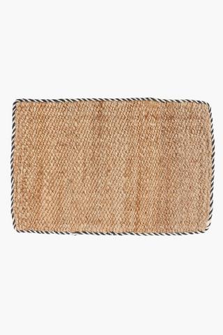 Jute Braided Edge Mat, 40x60