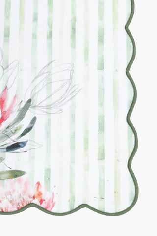 Protea Scalloped Placemat