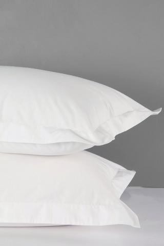 180 Thread Count 2 Pack Oxford Standard Pillowcase
