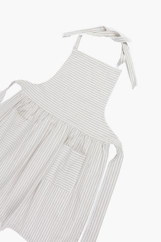 Stripe Cotton Apron