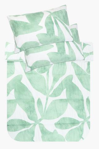 Soft Touch Leaf Comforter Set