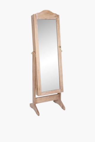 Standing Crown Jewellery Cupboard, 1.5m