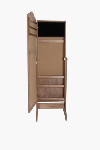 Standing Crown Jewellery Cupboard, 1.5m