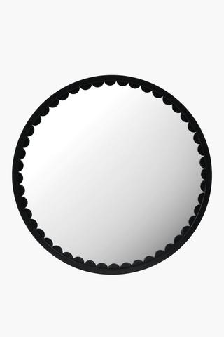 Scallop Border Mirror, 70cm