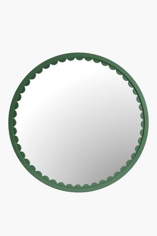 Scallop Border Mirror, 70cm