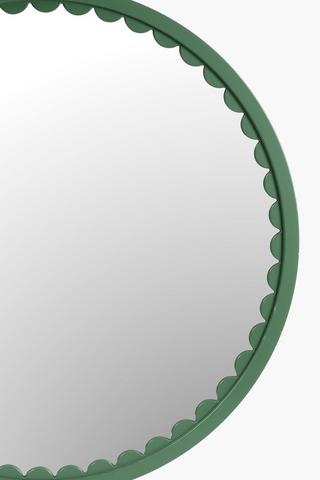 Scallop Border Mirror, 70cm