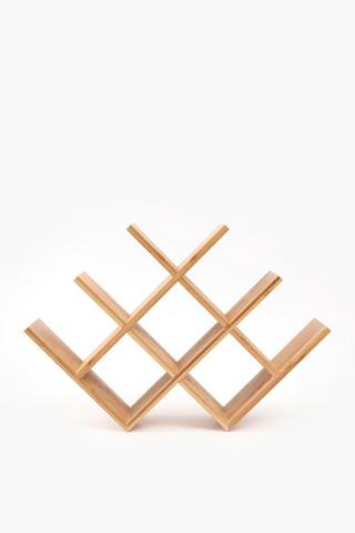 8 Bottle Bamboo Wine Rack
