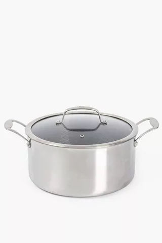 Masterchef Stainless Steel Matrix Casserole, 28cm