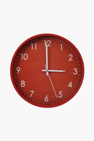 New Aged Plastic Clock, 30cm