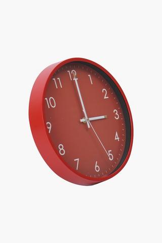 New Aged Plastic Clock, 30cm