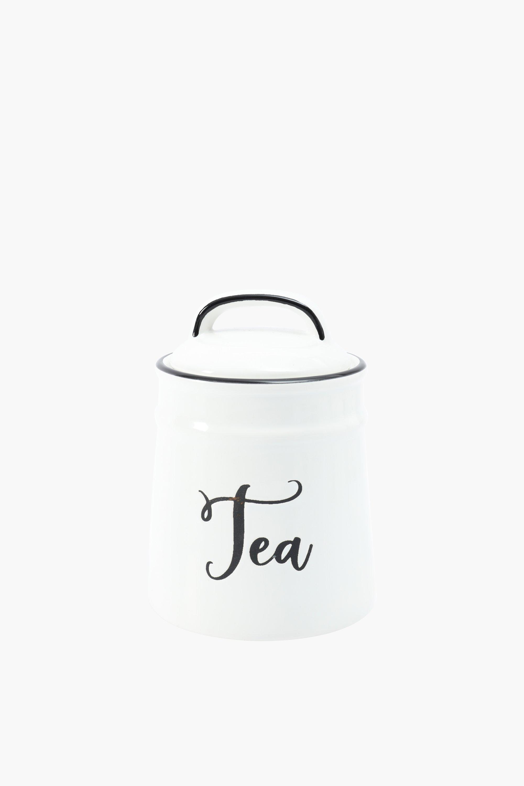 Ceramic Rim Tea Canister