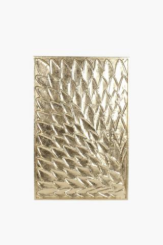 Dimensional Metal Petals, 60x90cm