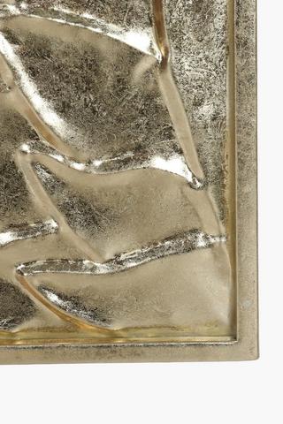 Dimensional Metal Petals, 60x90cm