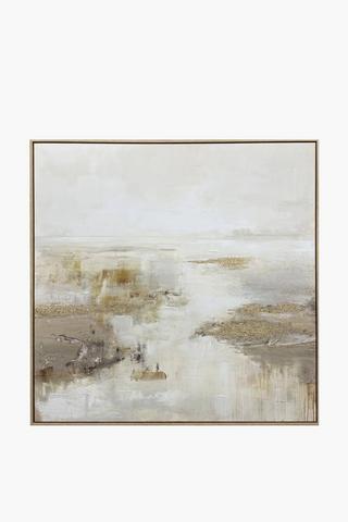 Abstract Landscape Canvas,100x100cm