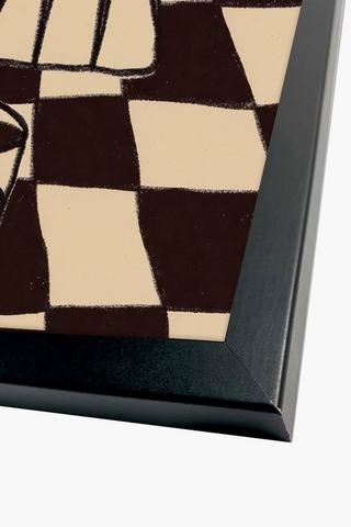 Framed Coffee First Wall Art, 30x40cm