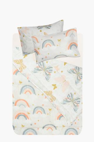 Soft Touch Adelaide Rianbow Reversible Comforter Set