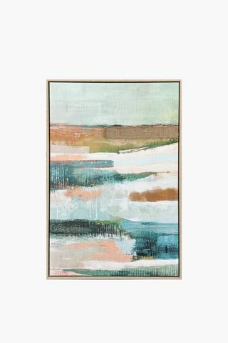 Abstract Field Canvas, 60x90cm