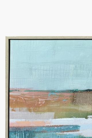 Abstract Field Canvas, 60x90cm