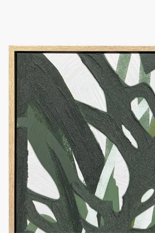 Tropical Leaf Canvas, 60x90cm